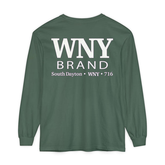 WNY Brand Long Sleeve Tee — South Dayton 716 Garment-Dyed Shirt
