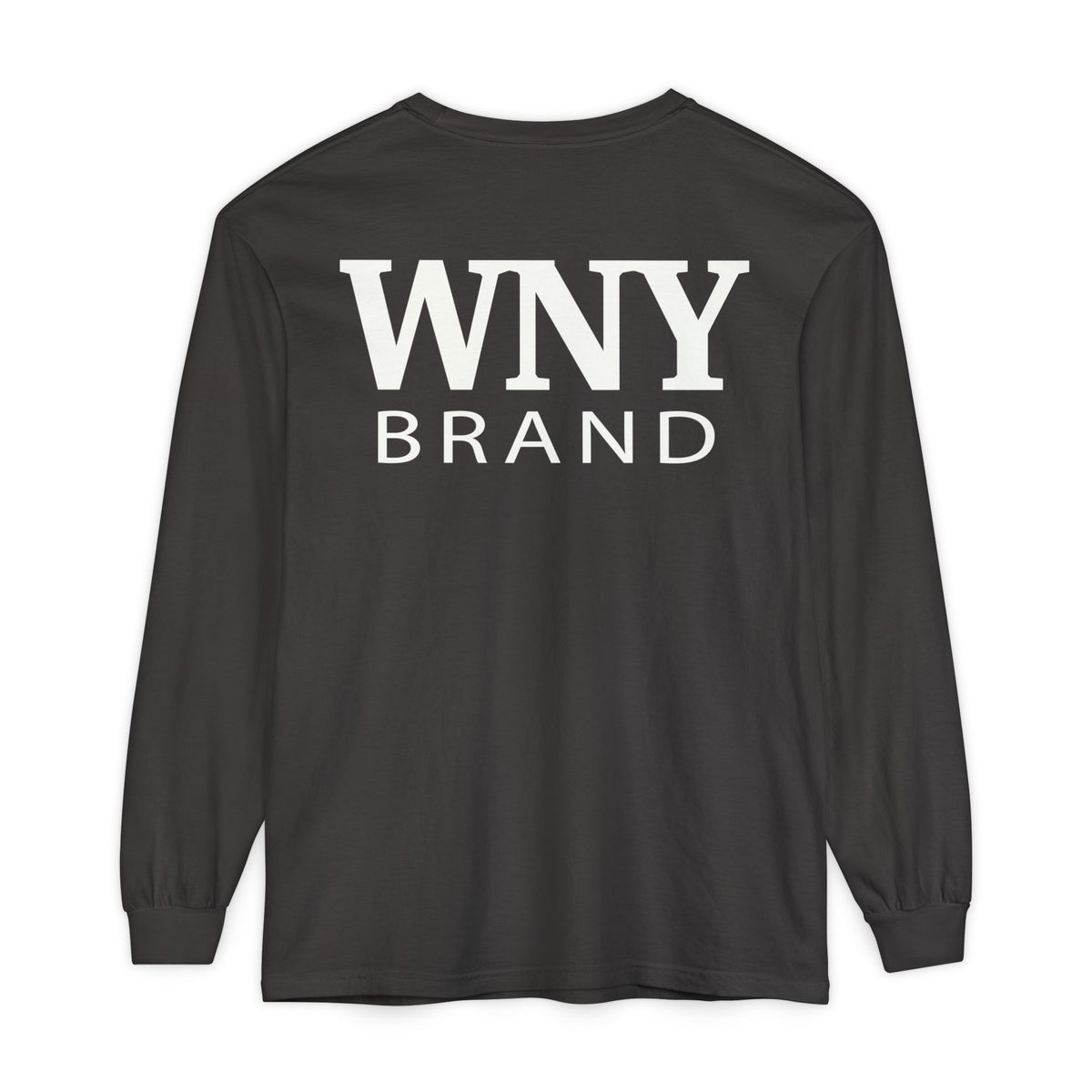 WNY Brand Long Sleeve Tee — Classic Logo Chest & Back
