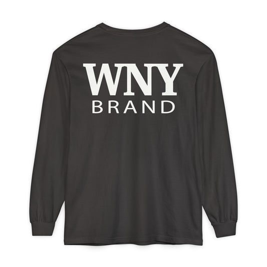 WNY Brand Long Sleeve Tee — Classic Logo Chest & Back