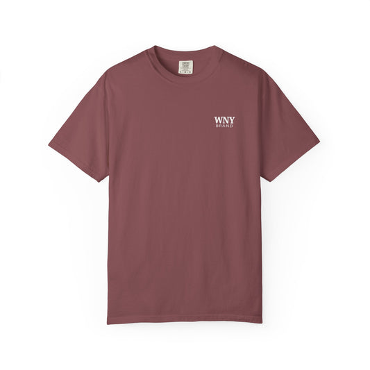 WNY BRAND Classic Garment Dyed T-Shirt - brick red