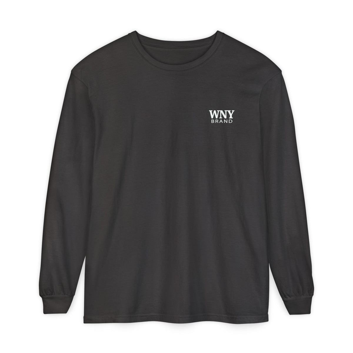 WNY Brand Long Sleeve Tee — Classic Logo Chest & Back