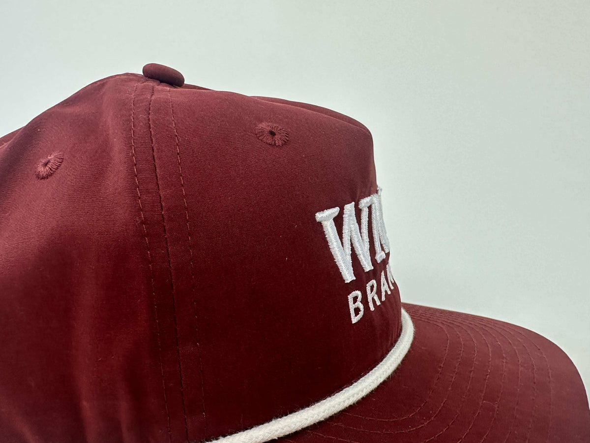 3D Puff WNY Brand Red Roper - brick red