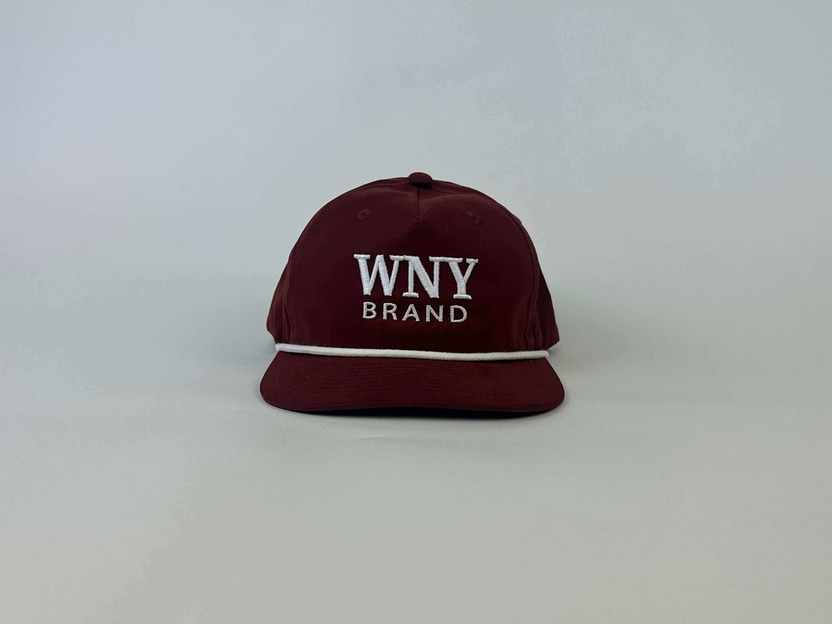 3D Puff WNY Brand Red Roper - brick red
