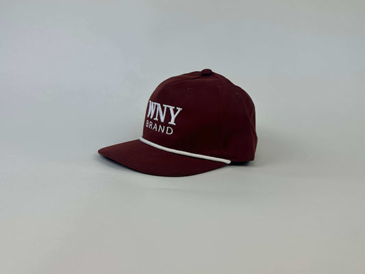 3D Puff WNY Brand Red Roper - brick red