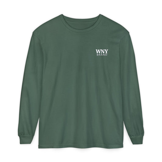 WNY Brand Long Sleeve Tee — South Dayton 716 Garment-Dyed Shirt