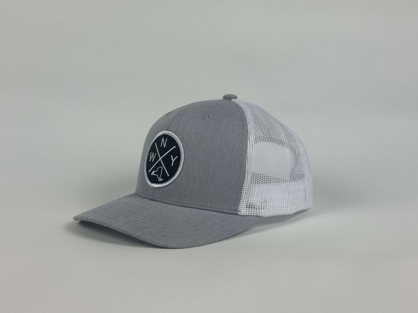 WNY PATCH heather grey / white