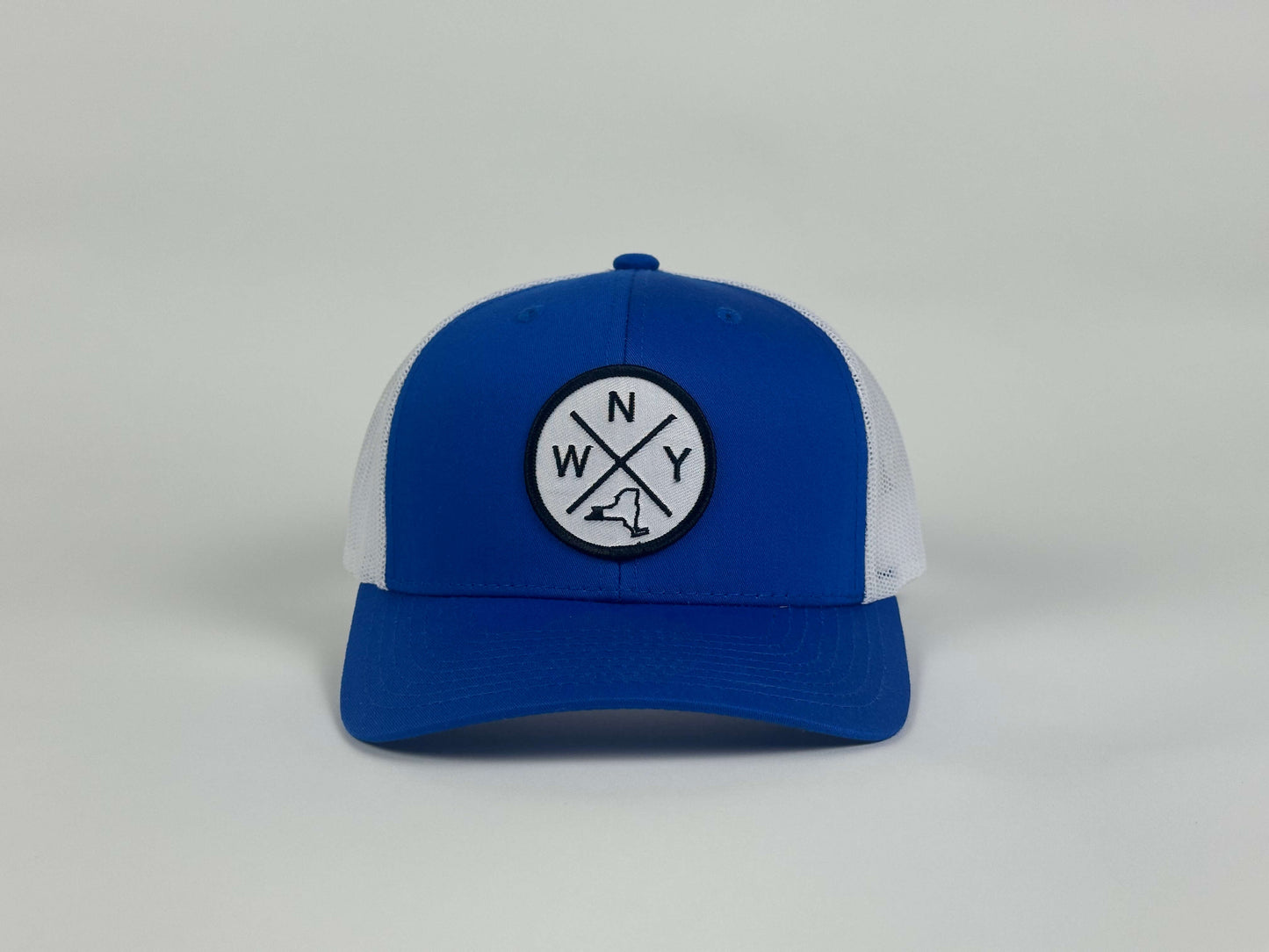 WNY PATCH royal blue / white