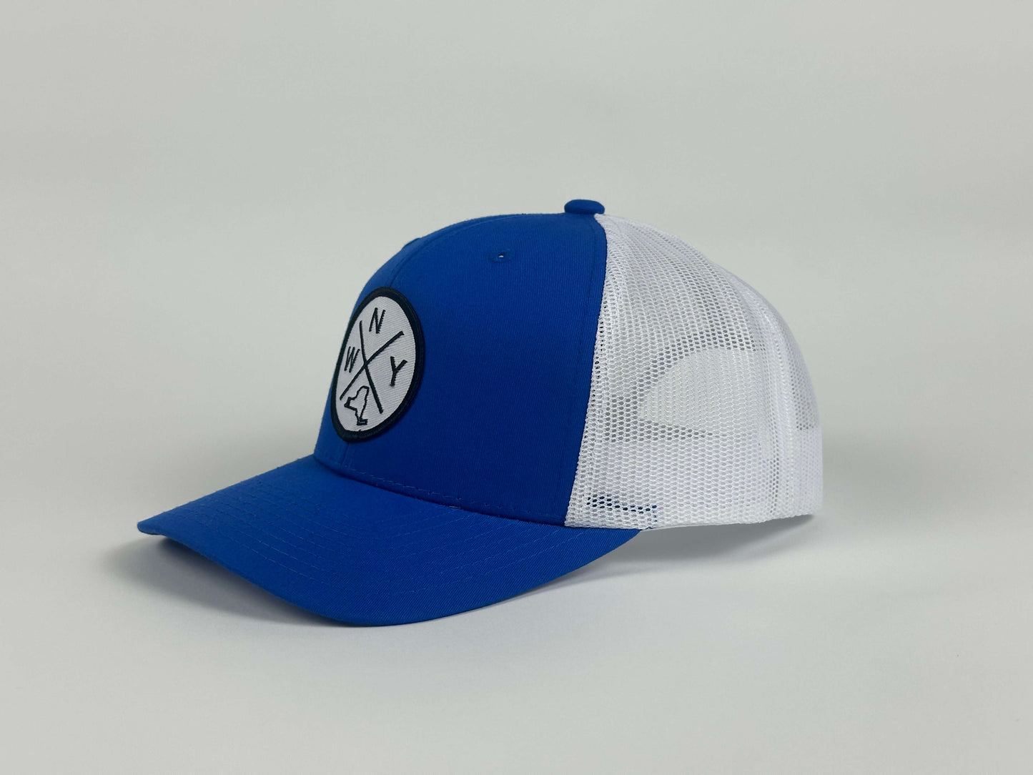 WNY PATCH royal blue / white